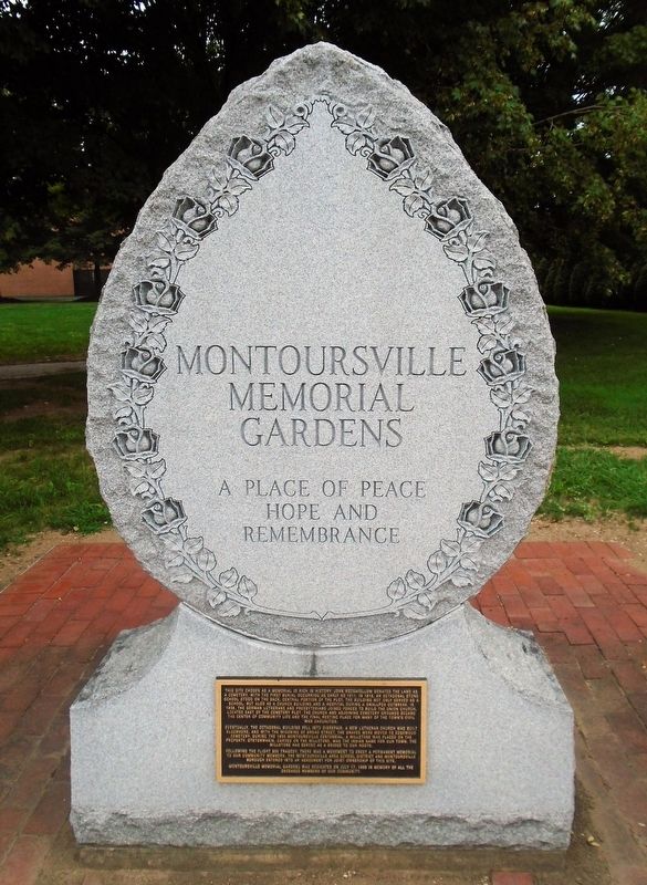 Montoursville Memorial Gardens Marker image. Click for full size.