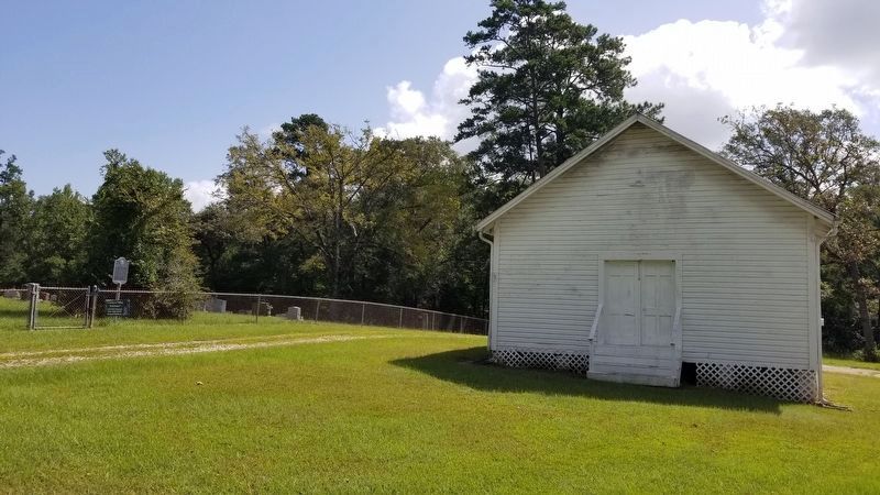 The Black Jack Methodist Church, Cemetery and marker image. Click for full size.