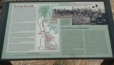 The Green River Drift Marker image. Click for full size.