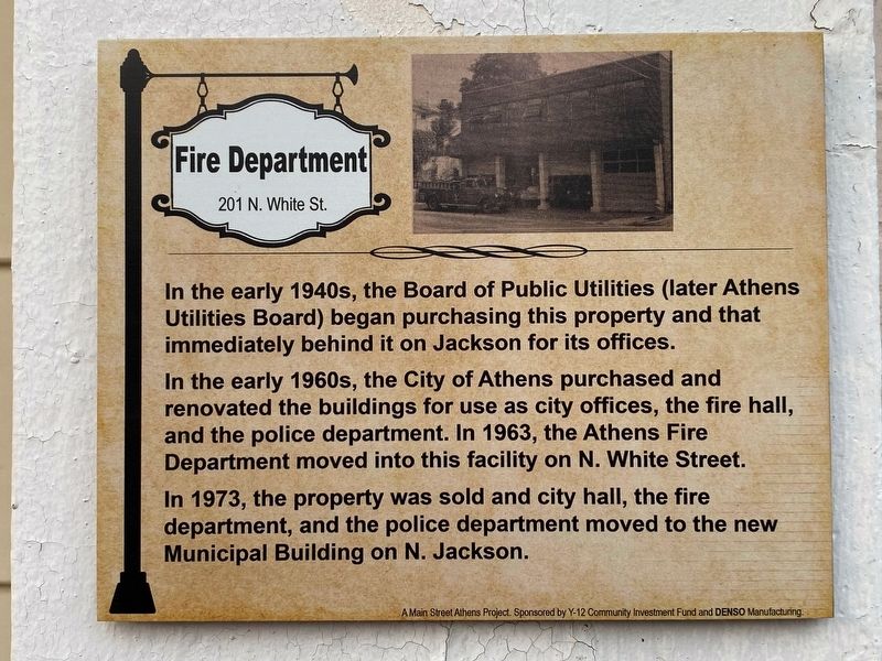 Fire Department Marker image. Click for full size.