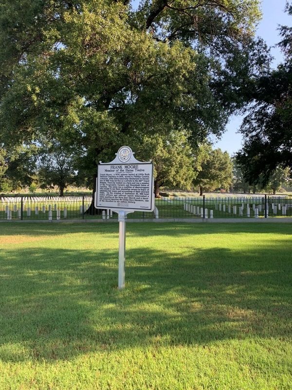 Frank Moore Marker image. Click for full size.