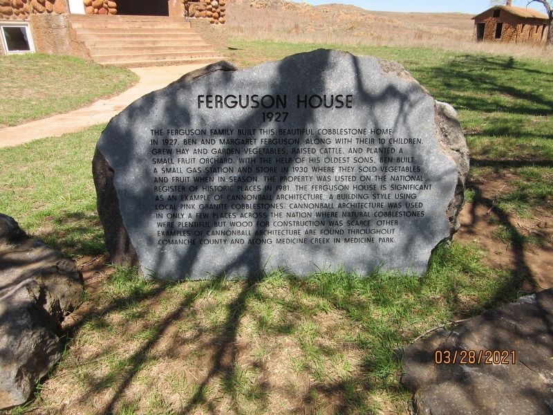 Ferguson House Marker image. Click for full size.