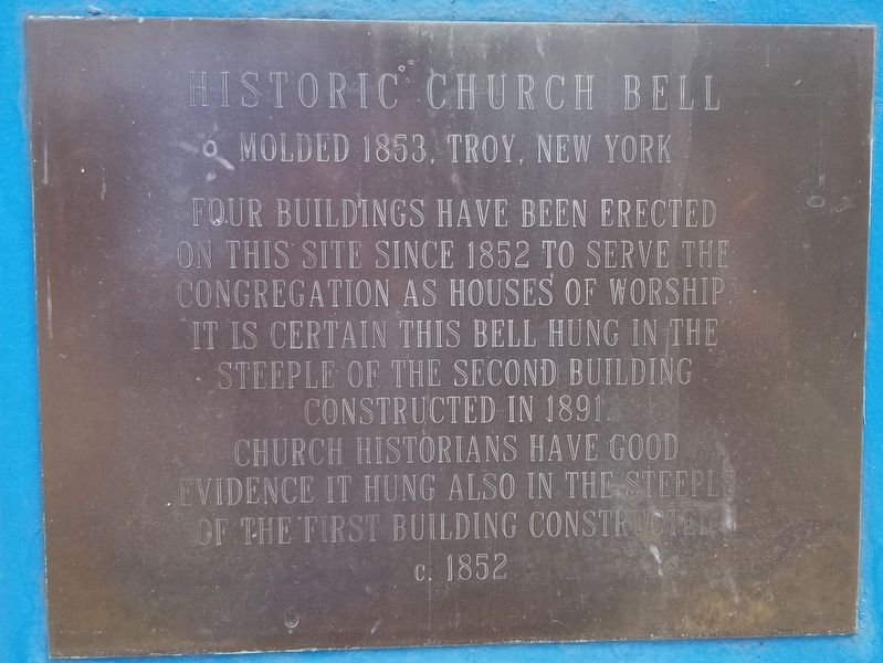 Historic Church Bell Marker image. Click for full size.