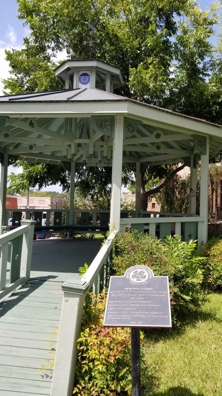 Memorial Gazebo Marker image. Click for full size.