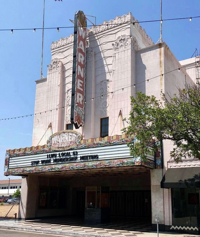 The Warner Grand Theatre image. Click for full size.