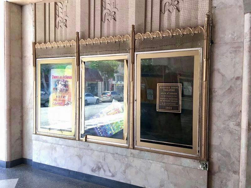 Marker in Display Case image. Click for full size.