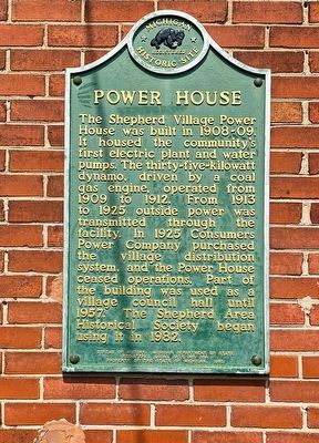 Power House Marker. Click for full size. Power House Marker image. Click for full size.