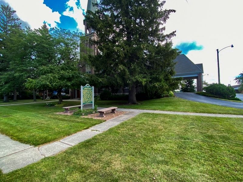 St. John Evangelical Lutheran / Amelith Marker. Click for full size. St. John Evangelical Lutheran / Amelith Marker image. Click for full size.