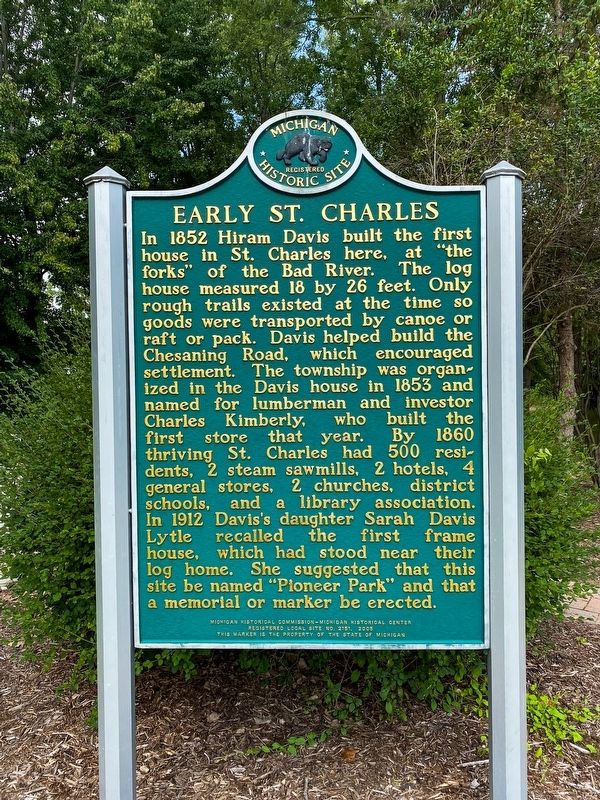 Early St. Charles Marker image. Click for full size.