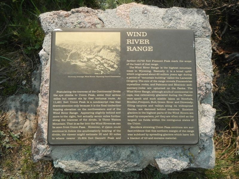 Wind River Range Marker image. Click for full size.