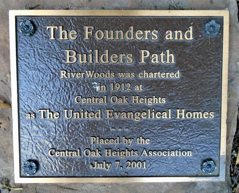 The Founders and Builders Path Marker image. Click for full size.
