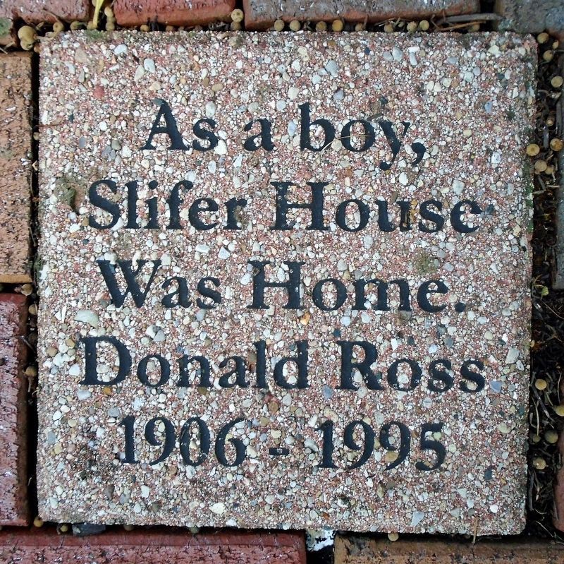 Memorial Paver Adjacent to The Founders and Builders Path image. Click for full size.