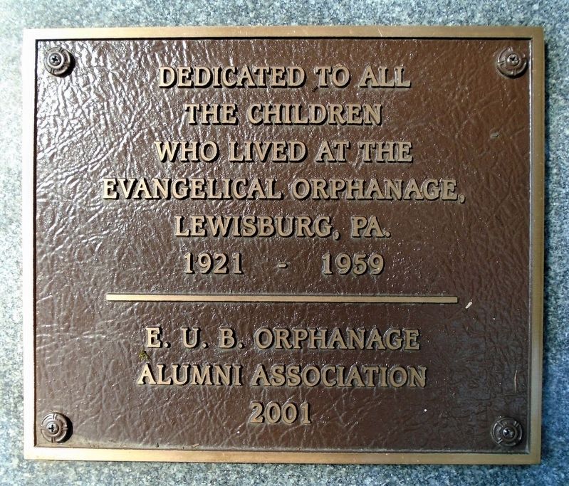 Evangelical Orphanage Marker image. Click for full size.