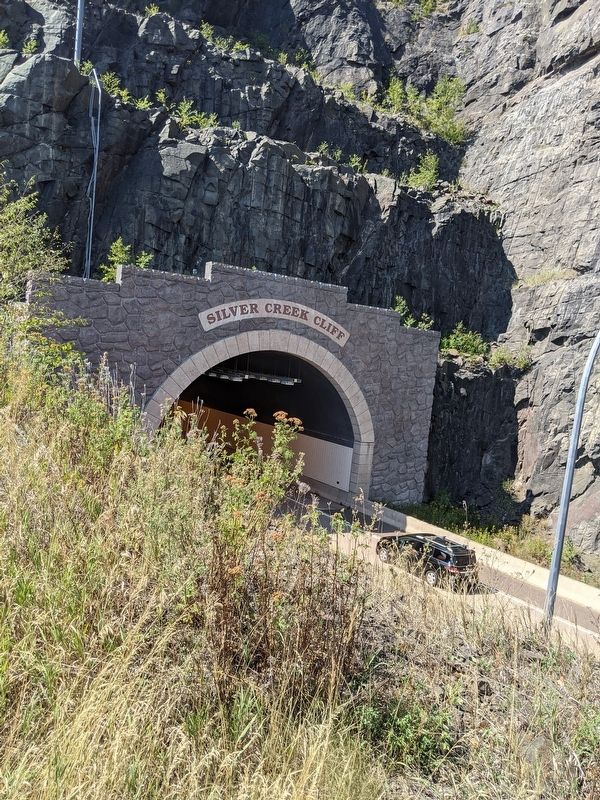 Silver Creek Cliff Tunnel image. Click for full size.