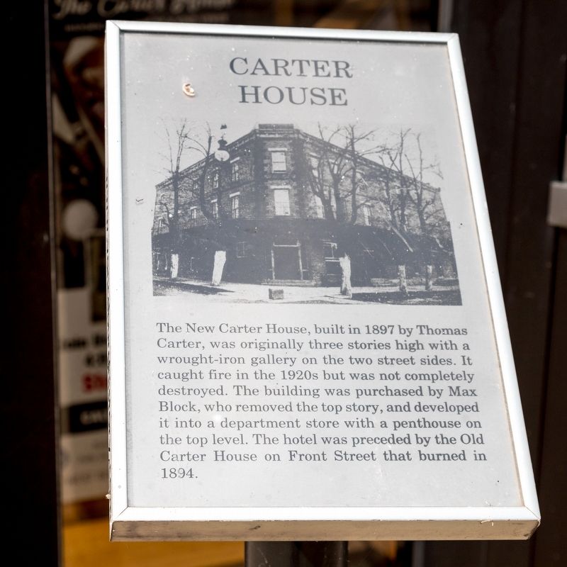 Carter House Marker image. Click for full size.