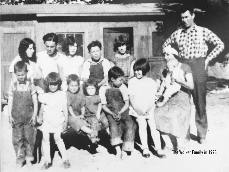 The Walker Family in 1928 image. Click for full size.