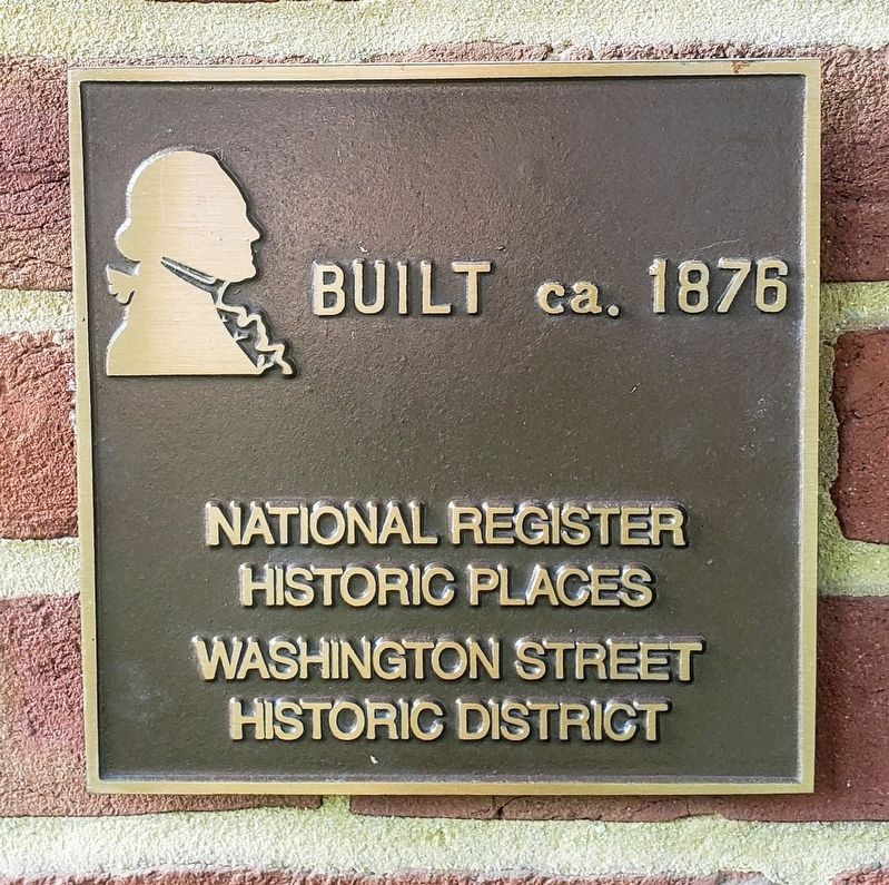 406 Washington Street Marker. Click for full size. 406 Washington Street Marker image. Click for full size.