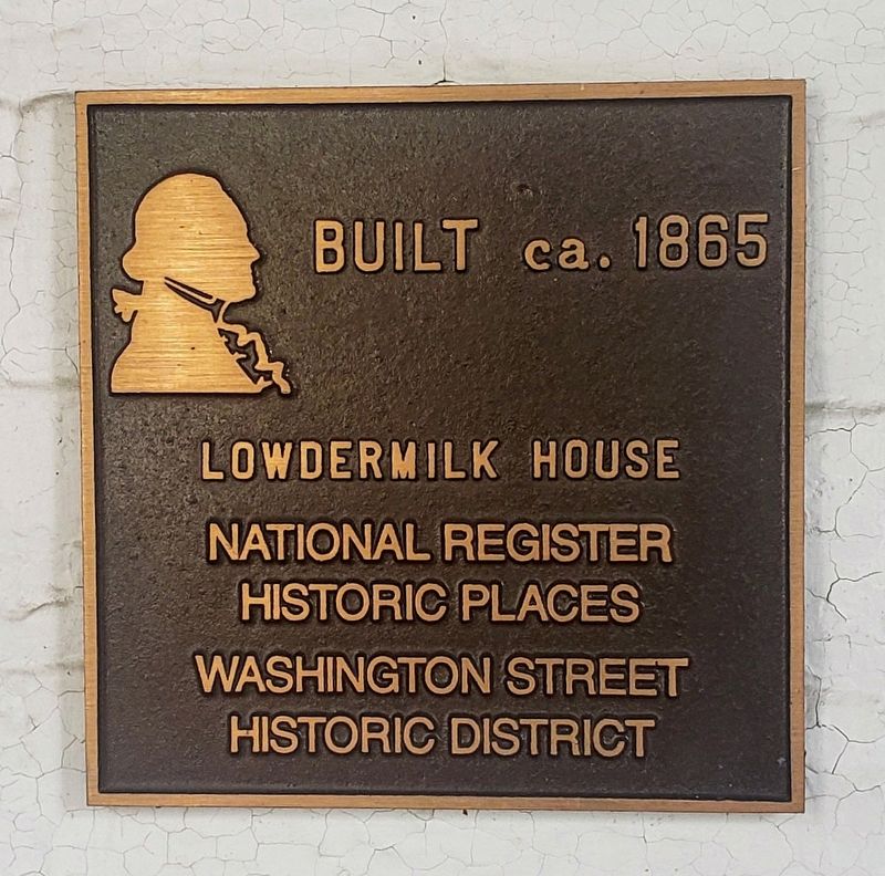 527 Washington Street Marker. Click for full size. 527 Washington Street Marker image. Click for full size.