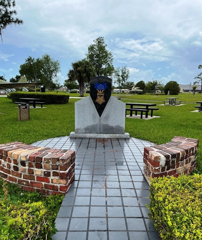 Medal of Honor Memorial. Click for full size. Medal of Honor Memorial image. Click for full size.