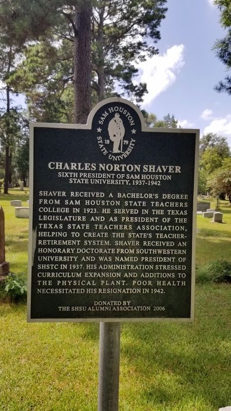 Charles Norton Shaver Marker image. Click for full size.