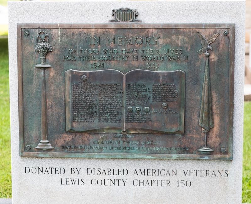 World War II Memorial. Click for full size. World War II Memorial image. Click for full size.