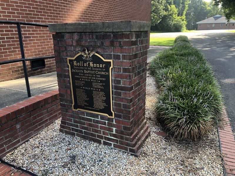 Roll of Honor Marker image. Click for full size.
