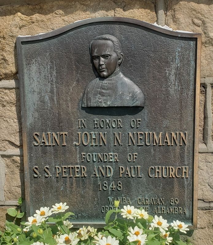Saint John N. Neumann Marker. Click for full size. Saint John N. Neumann Marker image. Click for full size.