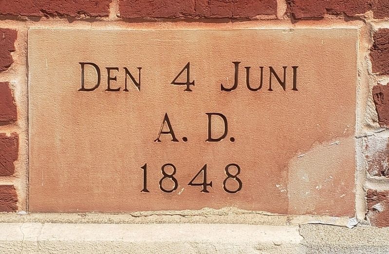 Church Cornerstone. Click for full size. Church Cornerstone image. Click for full size.