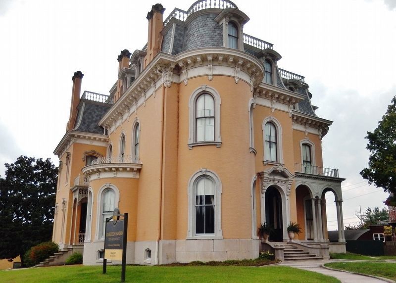 Culbertson Mansion (<i>northeast elevation</i>) image. Click for full size.