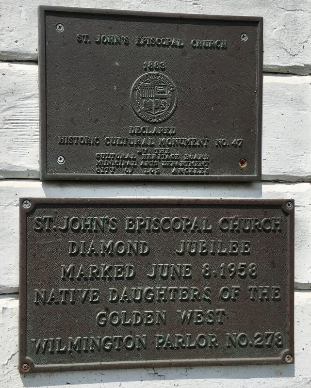 St. Johns Episcopal Church Marker. Click for full size. St. Johns Episcopal Church Marker image. Click for full size.