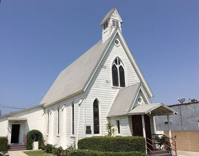 St. Johns Episcopal Church and Marker. Click for full size. St. Johns Episcopal Church and Marker image. Click for full size.