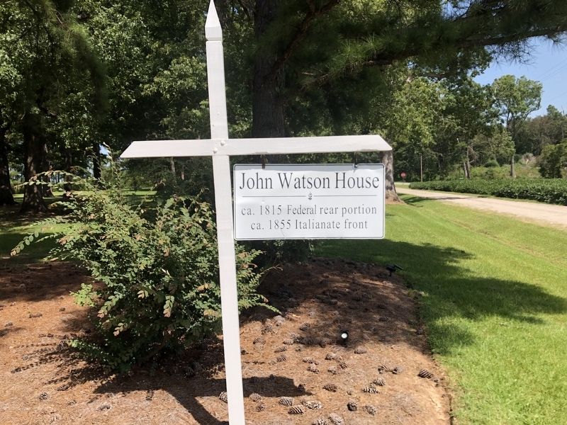 John Watson House Marker. Click for full size. John Watson House Marker image. Click for full size.
