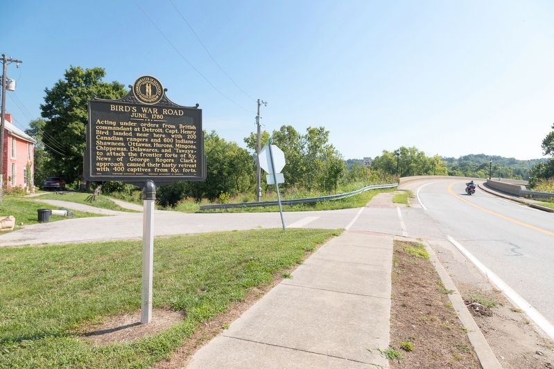 Birds War Road Marker. Click for full size. Birds War Road Marker image. Click for full size.