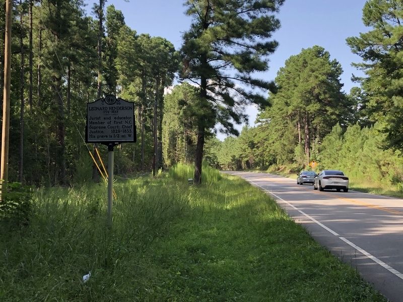 Leonard Henderson Marker. Click for full size. Leonard Henderson Marker image. Click for full size.