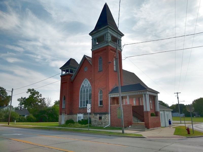 Presbyterian Church of South Saginaw Marker image. Click for full size.