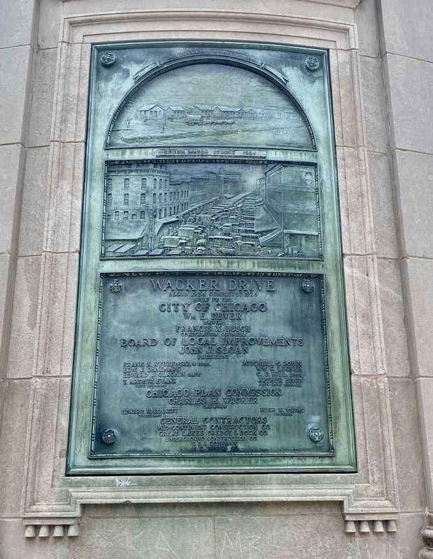 Wacker Drive Marker image. Click for full size.