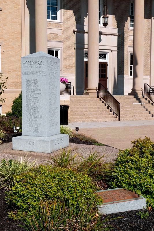 Grant County Kentucky Veterans Memorial. Click for full size. Grant County Kentucky Veterans Memorial image. Click for full size.