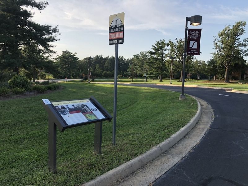 Southside Virginia Community College Marker. Click for full size. Southside Virginia Community College Marker image. Click for full size.