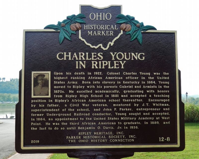 Charles Young in Ripley (<i>side 1</i>) image. Click for full size.