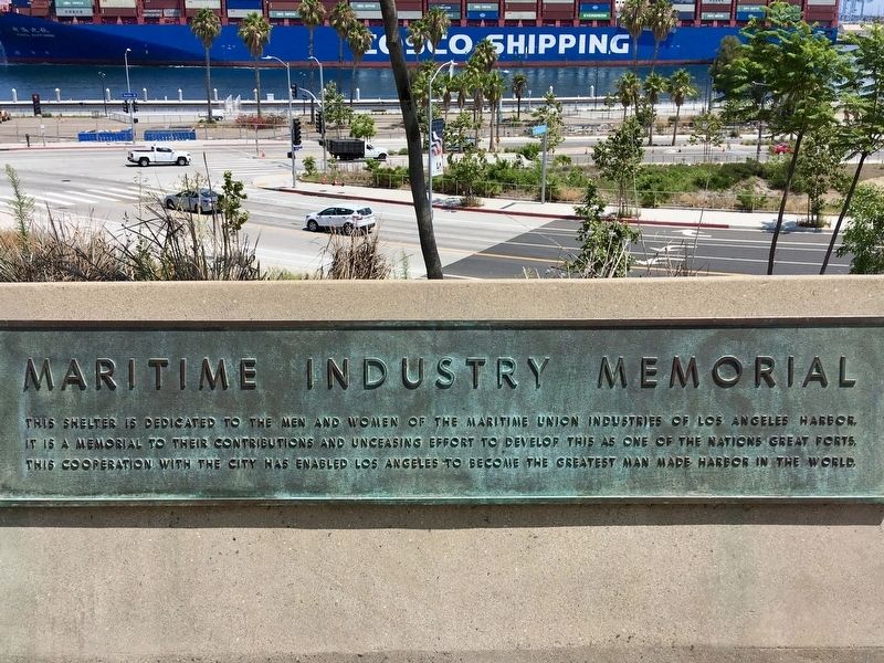 Maritime Industry Memorial Marker image. Click for full size.