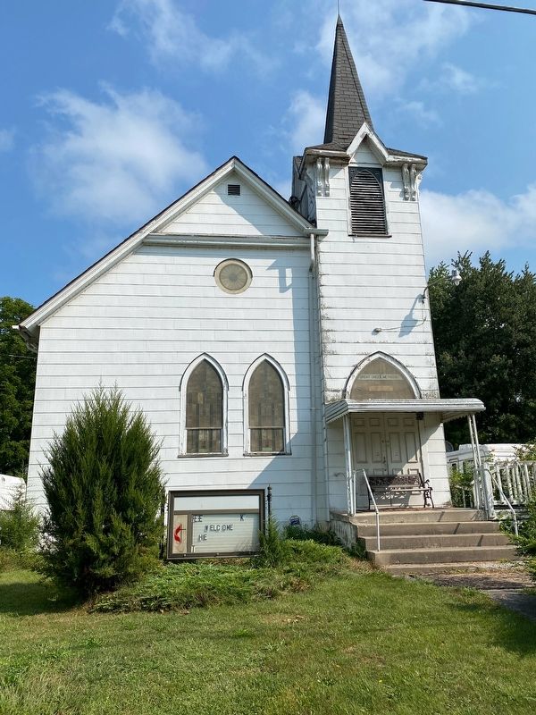 Brent Creek United Methodist Church Marker image. Click for full size.