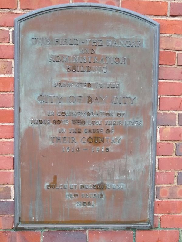 James Clements Memorial Airport Marker image. Click for full size.