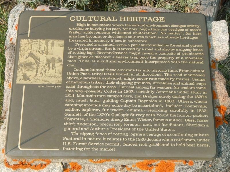 Cultural Heritage Marker. Click for full size. Cultural Heritage Marker image. Click for full size.