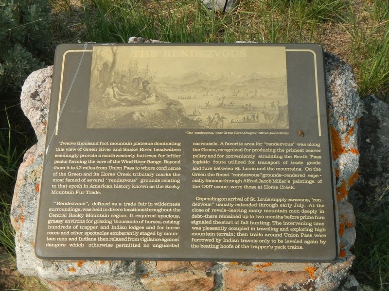 The Rendezvous Marker image. Click for full size.