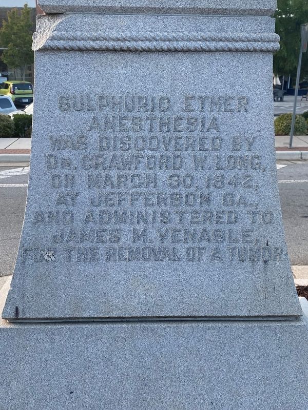 Crawford Long Marker image. Click for full size.