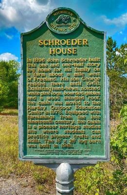 Schroeder House Marker image. Click for full size.