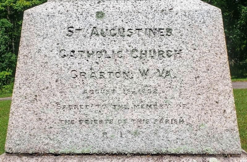 Marker Located In Mount Calvary Catholic Cemetery In Grafton image. Click for full size.