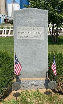 Breckenridge World War II Memorial. Click for full size. Breckenridge World War II Memorial image. Click for full size.
