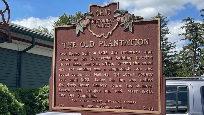 The Old Plantation Marker image. Click for full size.