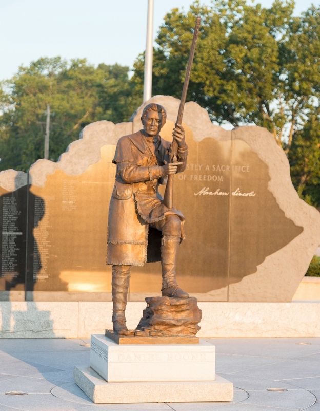 Daniel Boone, A Legend in his Own Time. Click for full size. Daniel Boone, A Legend in his Own Time image. Click for full size.